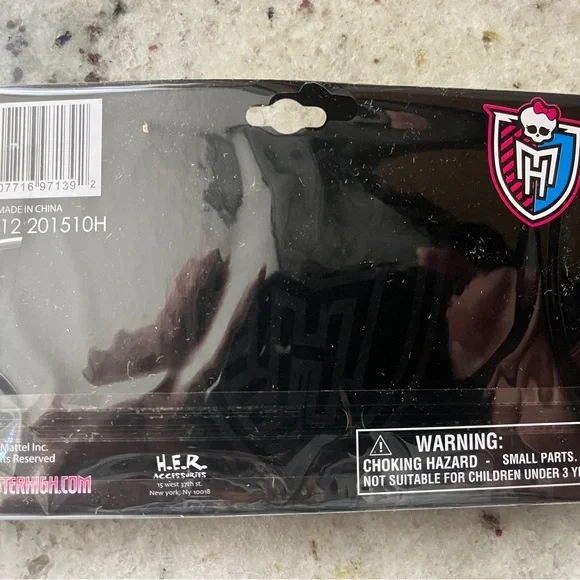 New Mattel Monster High Bracelet Skull with Bow - Picture 2 of 2